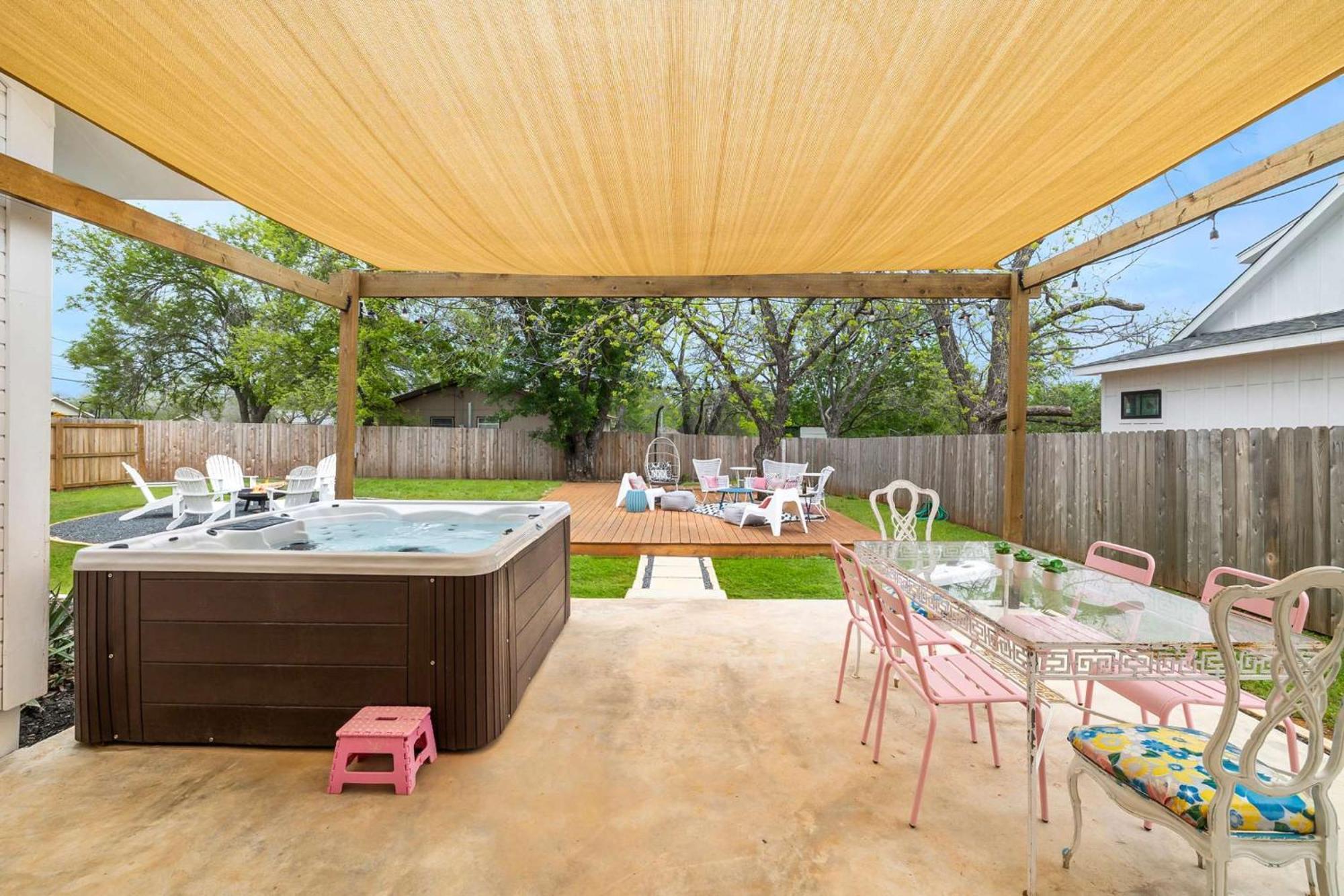 Vila Pink Duchess - Mins To Main Hot Tub & Fire Pit Fredericksburg Exteriér fotografie